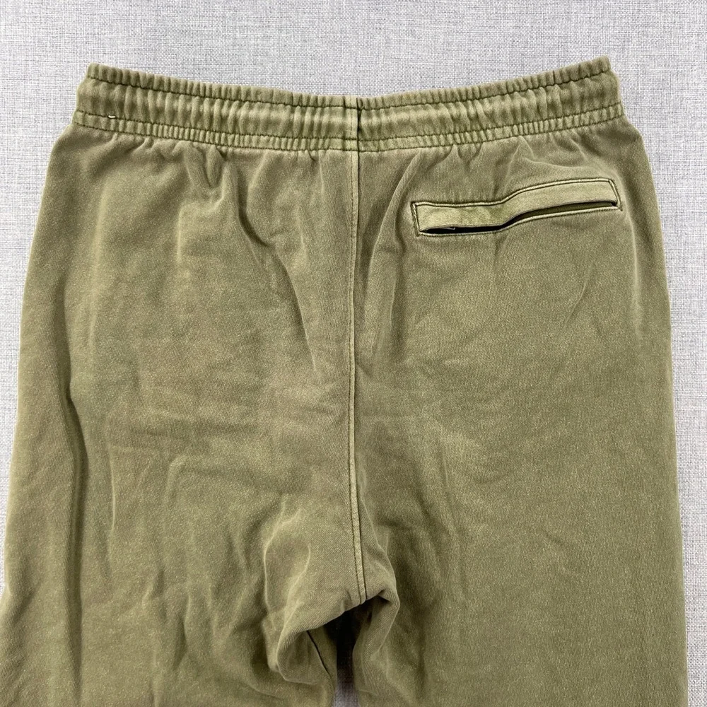Jordan Flight Essential Fleece Sweatpants Men Medium Olive Green Jogger‎ Lounge